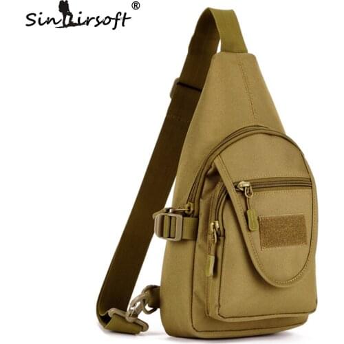 Sport Climbing Chest Bag Waterproof Outdoor Nylon For Men Shoulder Messenger Camping Tactical Small IPad Bags X203