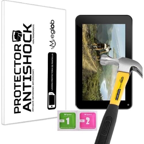 Screen protector Anti-Shock Anti-scratch Anti-Shatter compatible with Tablet Qbex Zupin TX120