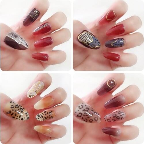 1 Sheet Nail Art Sticker Polish Wraps Nail Decorations Stickers Full Cover Strips DIY Fashion Stickers Tips Wholesa FN3022