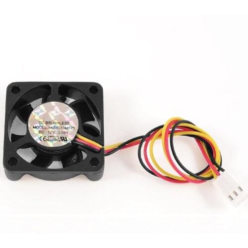 40mm x 10mm 4010 8.9 CFM 3Pins 12V DC Brushless Computer Cooling Fan For retails / Dropshipping