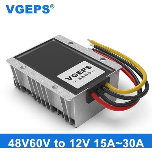 48V60V to 12V DC step-down converter 30~72V to 12V automotive regulator converter DC-DC power supply
