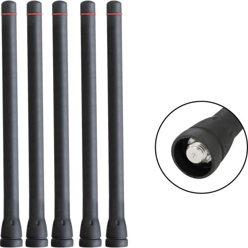 5PCS VBLL Long VHF Antenna For Icom IC-F14 IC-F15 IC-F16 IC-F3000 IC-F3001 IC-F3002 IC-F3003 IC-​F3161 IC-F3162 Handheld Radio