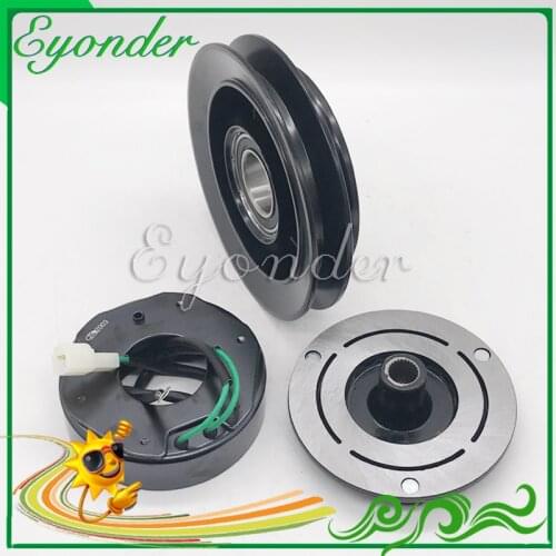 AC A/C Air Conditoning Compressor Magnetic Electromagnetic Clutch Pulley 24V Single B PV1 for Hino truck