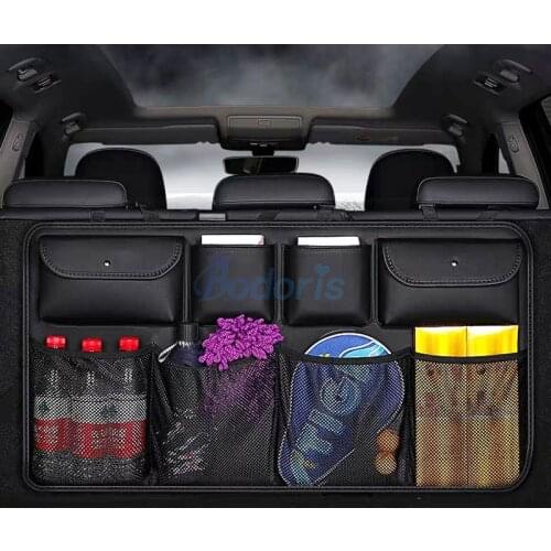 Car Organizer Interior Seat Back Storage Bag Car Trunk Stowing Tidying 2012 2013 2014 2015-2018 2019 For Audi Q3 Accessories