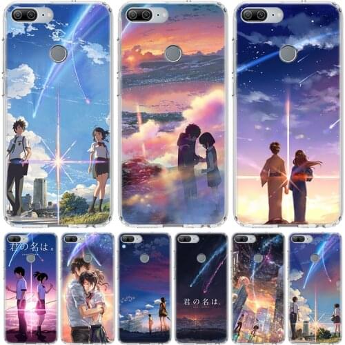 Anime Movie Prints Your Name Phone Case for Huawei Honor 10 9 20 7A 7X 8A 8S 8X 9X Lite Pro Y5 Y6 Y7 Y9S 2019 10i 20i Coque Cove