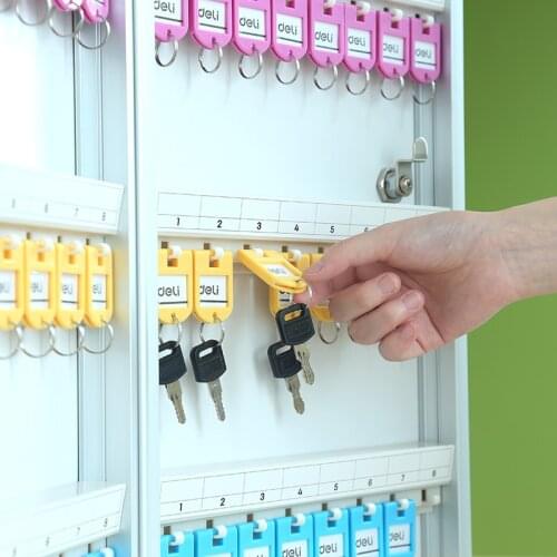 Deli 50801 Metal Key Management Box 48 Keys Aluminium alloy Management storage Box wall mounting type key box