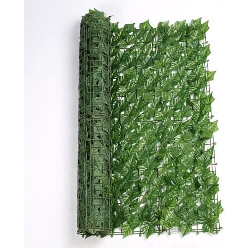 Artificial Leaf Garden Fence Screening Roll Protected Privacy Artificial Fence Wall Landscaping Ivy Garden Fence Panel