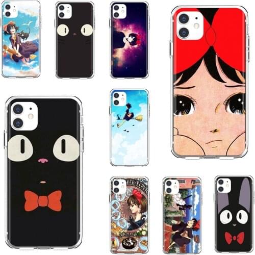 Kikis-Delivery-Service-Watercolors For Xiaomi Redmi 2 S2 3 3S 4 4A 5 5A 5 6 6A 7A 9 9T 9C 9A Pro Pocophone F1 Soft TPU Covers