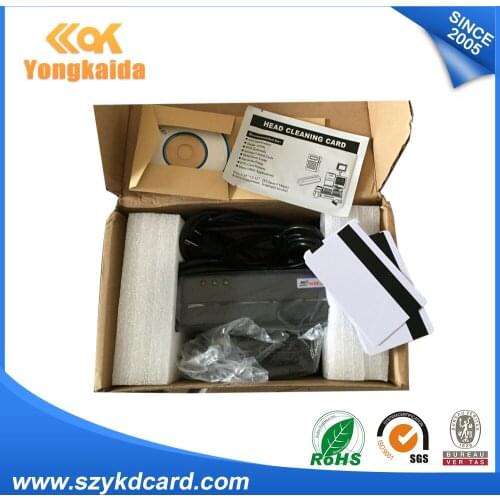 Multifunctional YongKaiDa Reads ISO7811 USB MSR900 magnetic stripe write reader for access control system