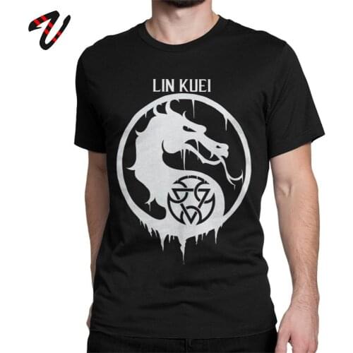 Men T Shirts Newest Mortal Kombat X T-Shirt Lin Kuei Sub Zero MKX Fighting Game Cotton Christmas Gift Clothes 2019 Fashion Tees
