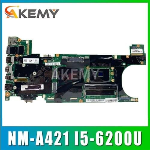 NM-A421 for Lenovo Thinkpad T460S notebook motherboard CPU i5 6200U 4GB RAM 100% test work FRU 00UR992 00JT924 00JT923