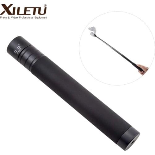 XILETU GP-73A Professional Handheld Extension Pole Stick 1/4'' 3/8 Thread Rod for Camera Tripod Monopod Stabilizer Accessories