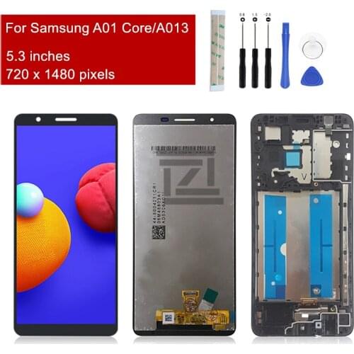 For Samsung A01 Core LCD SM-A013F/DS A013G LCD Display Touch Screen Digitizer Assembly For Samsung A013 Display Replacement