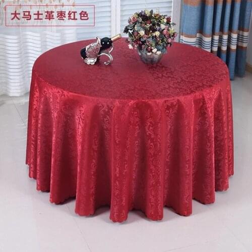 1 PCS Free Ship Floral jacquard Hotel Wedding Dinning Coffee Table Cloth Cover Round Square Decoration special size can make