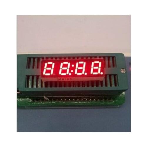 100pcs X 0.28inch 4digits red clock 7 segment led display 2481AS/2481BS