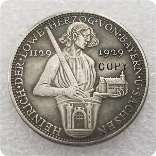 1129-1929 Karl Goetz Germany Copy Coin