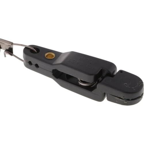 3pcs Snap Release Clip with Line Leader, Adjustable, Padded Clips for Outrigger Downrigger Offshore Trolling Fishing