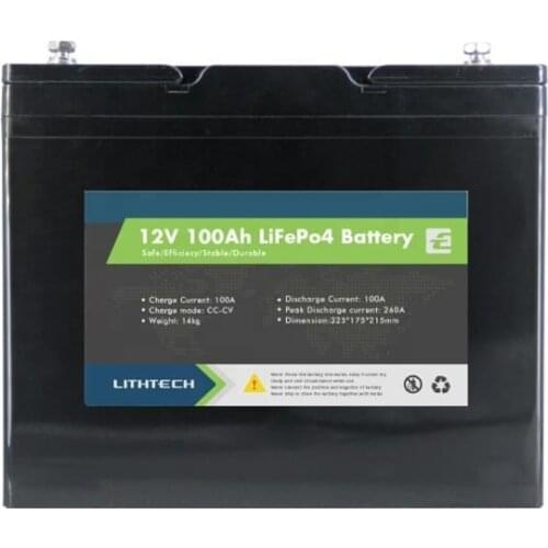 BMS LCD display 100Ah 12.8v 100ah LFP lifepo4 battery pack UPS Solar System Electric Bike Marine Boat ESS energy storage system