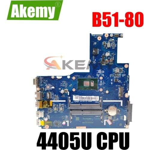 For Lenovo B51-80 15 inch laptop motherboard SR2EX Pentium 4405U CPU BIWB6 B7 E7 E8 LA-D102P MAIN BOARD
