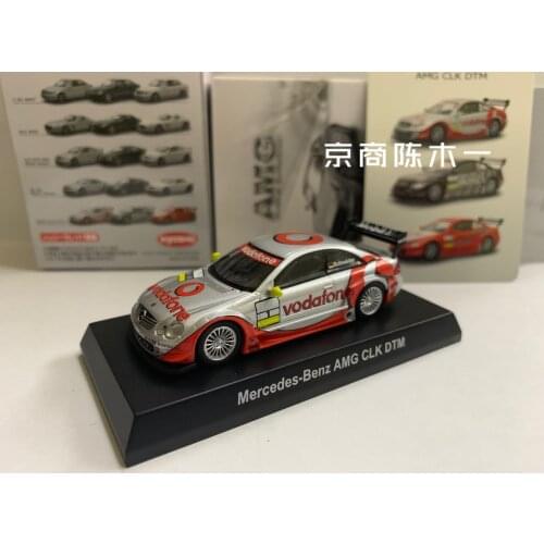 1/64 KYOSHO Benz AMG CLK DTM Vodafone paint LM F1 RACING Collection of die-cast alloy car decoration model toys