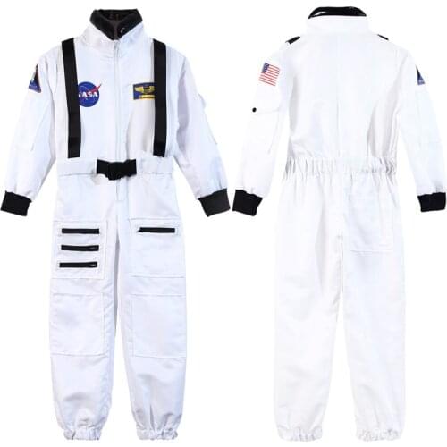 Astronaut Costume Bodysuit for Kids Halloween Costume Cosplay Jumpsuit