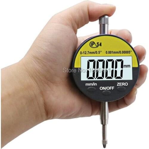 Diesel Common Rail Injector Repair Micrometer Water Oil Dust Proof High Precision 0-12.7mm Travel