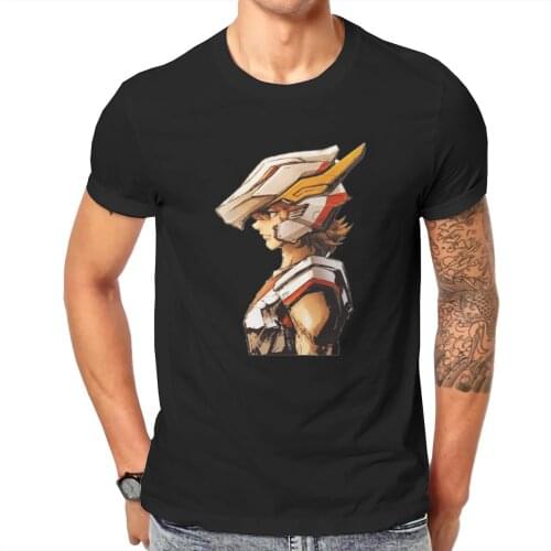 Men Knight of Zodiacs Saint Seya Anime Shiryu Ikki Graphic Funny Classic Creative T-shirts
