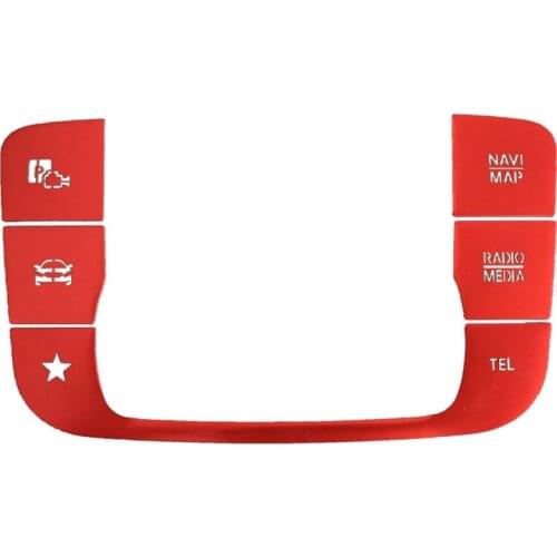 Center Console Multimedia Mouse Switch Buttons Cover Stickers for Mercedes Benz A B Class W177 W247 W167 GLE GLS GLB