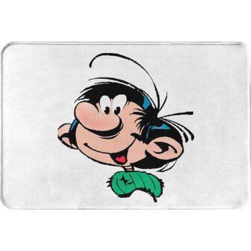 Gaston Lagaffe Comics Non-slip Doormat Gomer Goof Living Room Kitchen Mat Prayer Carpet Home Modern Decor