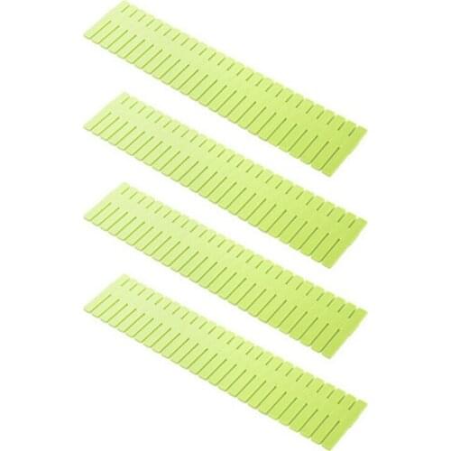 Rectangular Fence Style Drawer Divider Plate Organizers Separators Board Utensils Home Kitchen Bathroom Bedroom Office