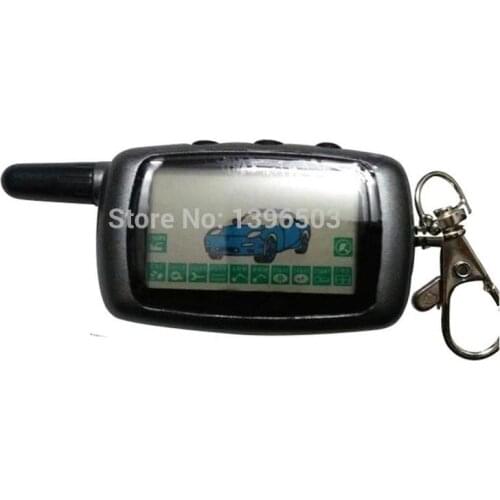 A9 LCD Remote Control Key For Russian Vehicle Security Two Way Car Alarm Starline A9 Keychain KGB FX-5 FX5 FX 5 Jaguar EZ-beta