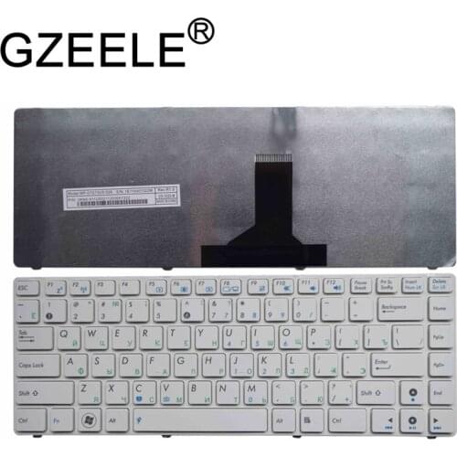 GZEELE Russian RU Keyboard for ASUS UL80JT UL80V UL80VS UL80VT K42D K42De K42DQ