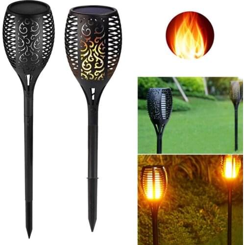 Solar Torch Light 96 leds Waterproof Solar Power LED Flame Light Outdoor Landscape Decoration Garden Lamp