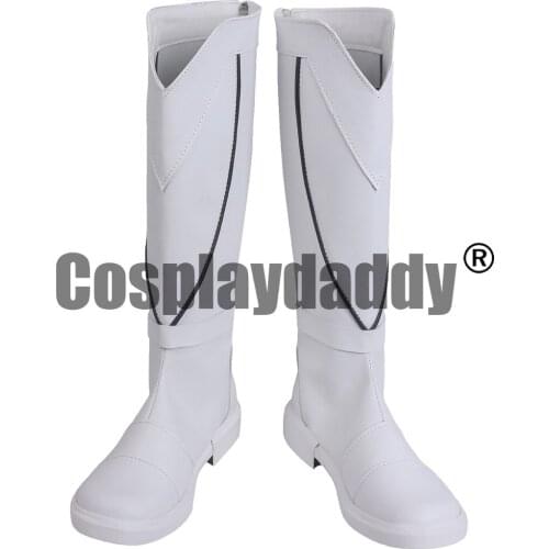 Fate/Grand Order Alternate World Saber Bedivere Bedivieru Knights The Shining Airgetlam Cosplay Shoes Boots S008