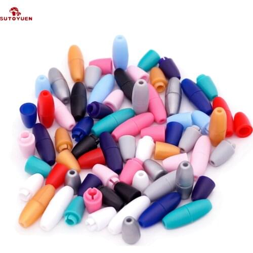 Sutoyuen 24pcs Safety Break Away Clasp For Teething Necklaces Bracelets Plastic Breakaway Clasps Necklace Closure