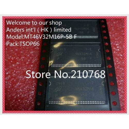 100% new original MT46V32M16P-5B:F MT46V32M16P-5BF MT46V32M16 46V32M16 TSSOP66