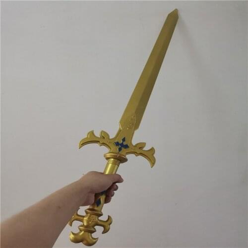 100CM Cosplay Movie Game Golden Flower Sword Prop Weapon Role Play Golden Flower Model Sword PU Prop Weapon Toy Gift
