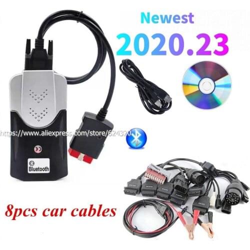 2021 Latest Obd Obd2 Scanner 2018 R0/2017.R3 Keygen NEW VCI Vd DS150E Cdp Tcs Pro for Delphis Car/Truck 3IN1Led Diagnostic Tools