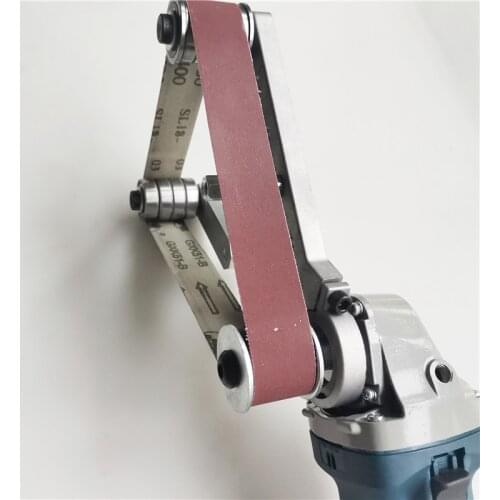 Angle Grinder Sanding Belt Adapter Accessories Belt Sander Polisher Electric Polishing Machine Tool for Stainless Steel Tube