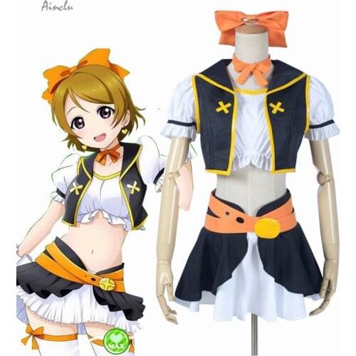 Ainclu Free Shipping Love Live! School Idol Project Koizumi Hanayo No Brand Girls MV Cosplay Theatrical Christmas Costume