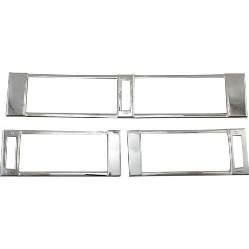 Car Air Vent Trim Kit Air Vent Decoration Frame for Mercedes Benz W124 1986-1994 Chrome Styling
