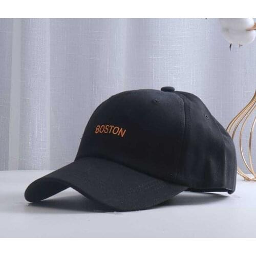 Embroidery Baseball Caps Boston Hip Hop Bone for Men Women Closed Gorras Fitted Snapback Hat 2021hot Sale