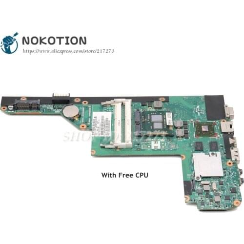 NOKOTION 615842-001 For HP CQ32 G32 Series Laptop Motherboard HM55 DDR3 HD 5470 6050A2314301-MB-A03 Free CPU