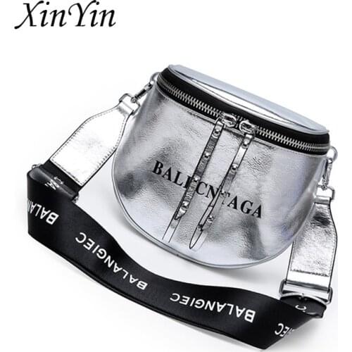 New 100% genuine leather saddle bags women soft trendy shoulder crossbody bag personality ladies sling channels handbags purse