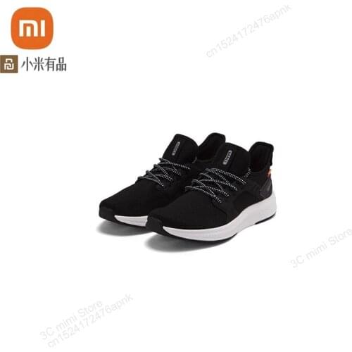 2019 summer new xiaomi youpin mens casual sports shoes breathable flying woven upper high-elastic sports shoes smart home