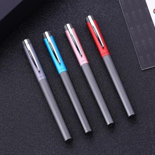 Pimio Picasso 963 Metal Fountain Pen Marie Curie Series Iridium Fine Nib Ink Pen Writing Gift Set for Business Office School