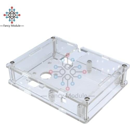 Clear Acrylic Case Shell Housing For LCR-T4 ESR Transistor Tester Transparent Acrylic Case Shell Box