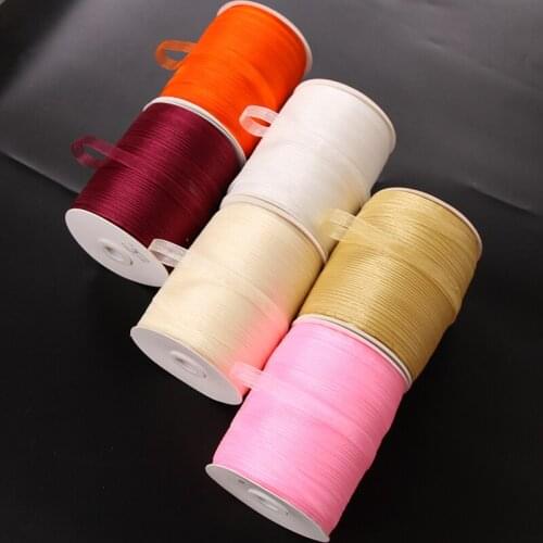 Hot sale 10mm (450 meters/roll) Organza Ribbon Apparel Sewing Fabric For DIY Gift Packaging Wedding Party Decoration Ribbon