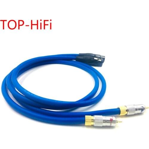 TOP-HiFi Pair Nakamichi RCA Male to XLR Female Balacned Audio Interconnect Cable XLR to RCA Cable with CARDAS Clear-Light-USA