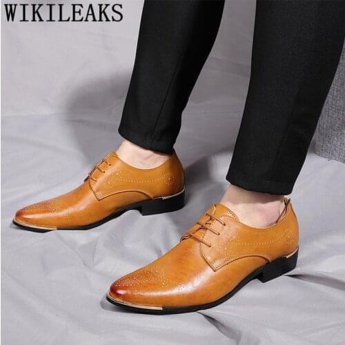 Oxford Shoes For Men Wedding Shoes Men Elegant Shoes For Men Chaussures Hommes En Cuir Luxe Туфли Мужские Zapatos Hombre Vestir